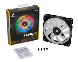 Quạt case Corsair LL140 RGB 140mm - Single Pack
