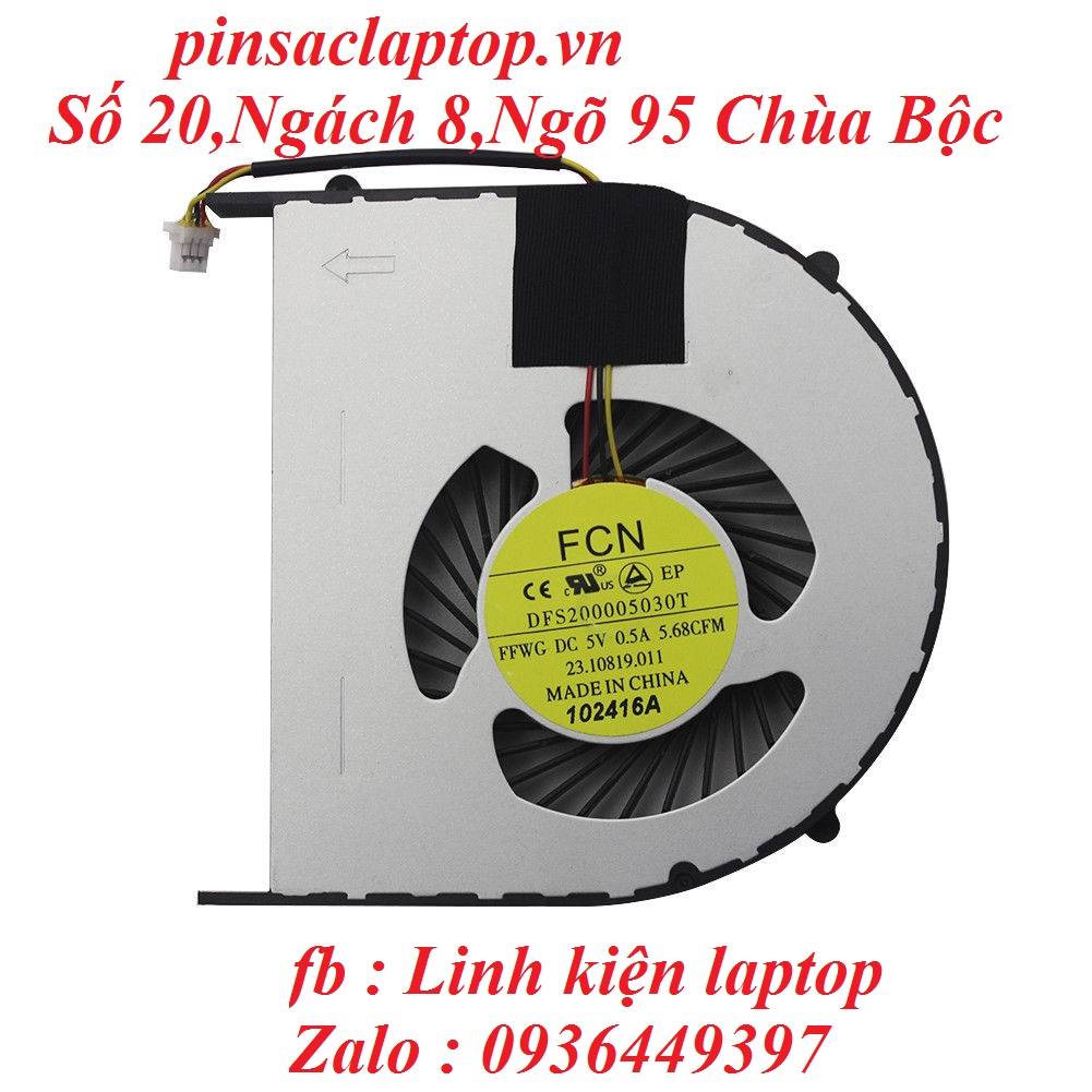 Quạt tản nhiệt laptop Dell Inspiron 7537