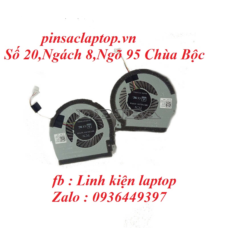 Quạt tản nhiệt laptop Dell 7566 7567