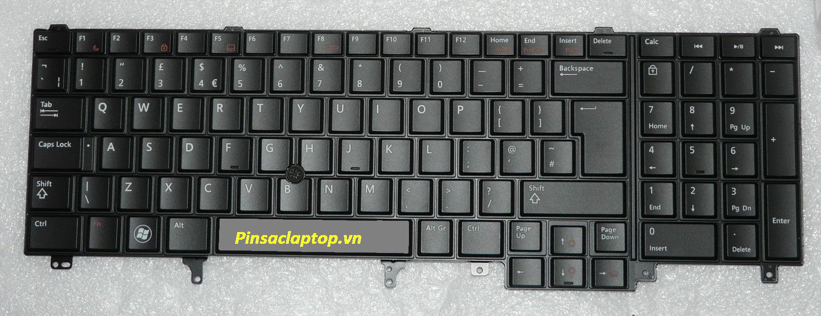 Bàn Phím DELL PRECISION M4600 M4700 M6600 M6700