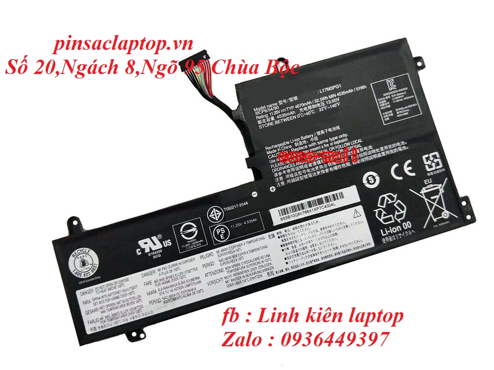 Pin - Battery Lenovo Legion Y530-15ICH